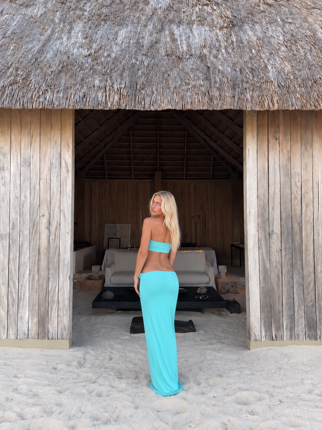 Novich Lumi Gown Tiffany Blue (Custom)