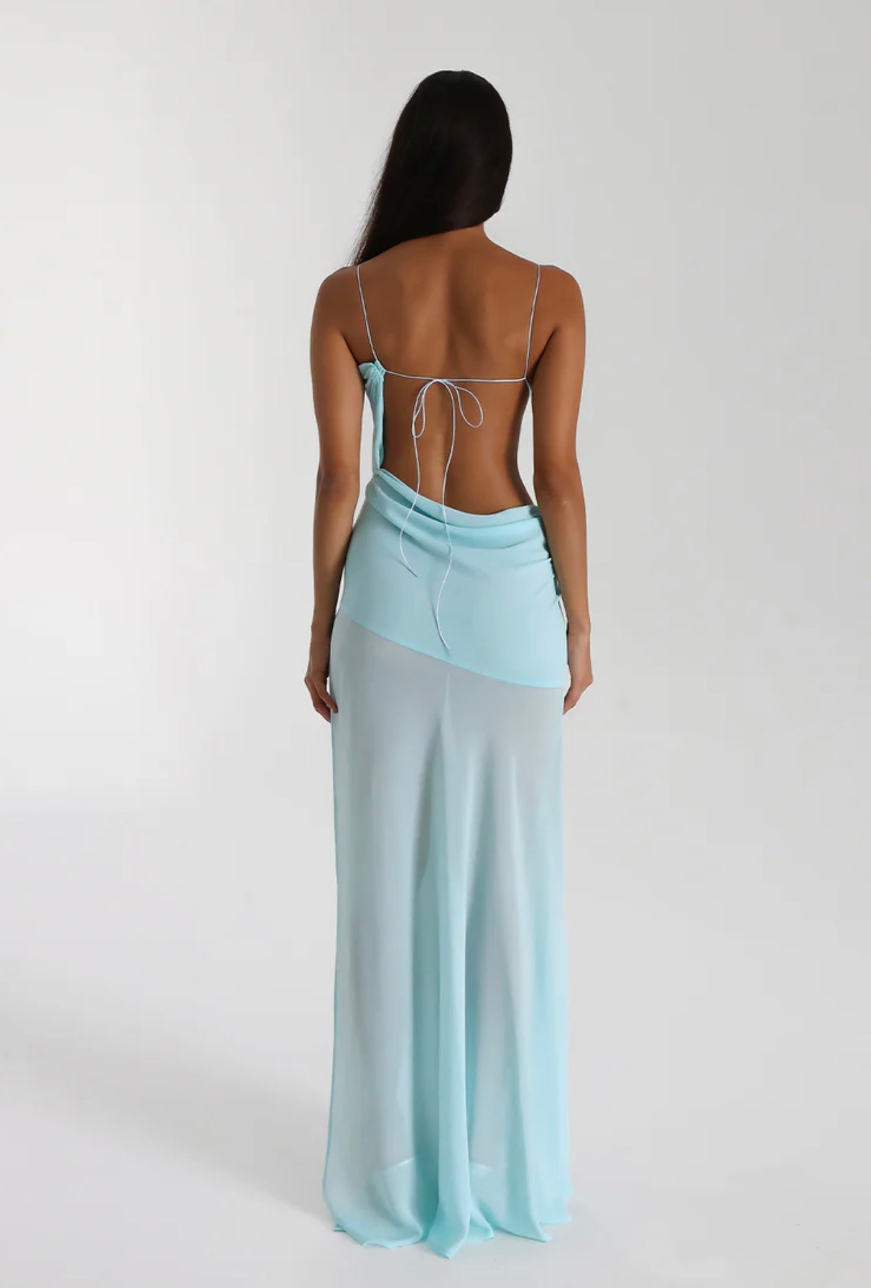 Natalie Rolt Dahlia Dress Baby Blue