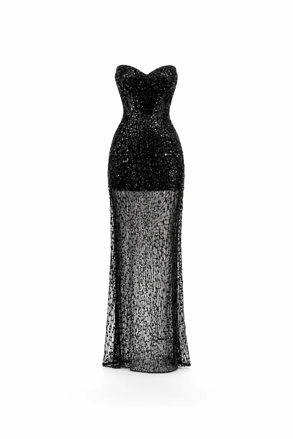 Perfect Corset NY Swan Temptation Dress Black