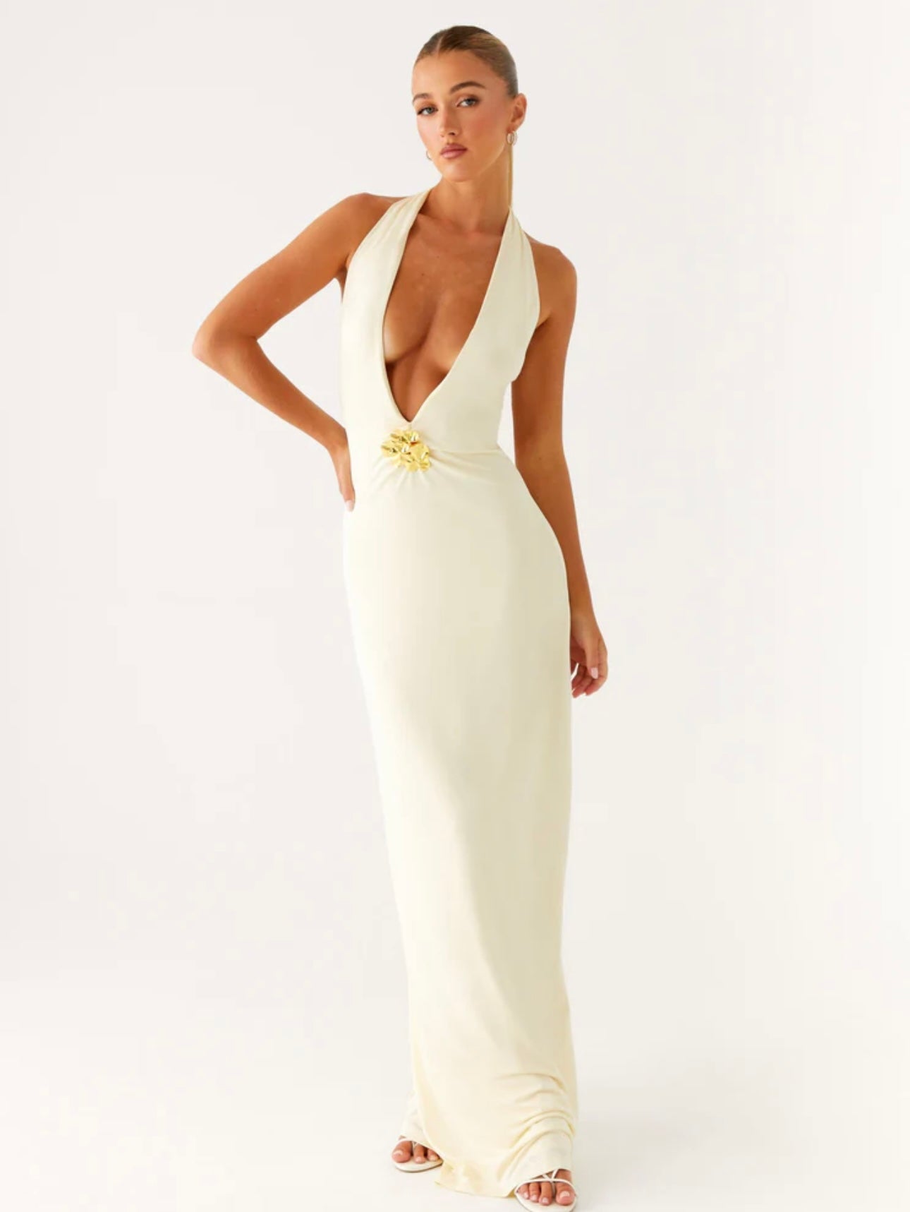Spirit Maxi Dress Pale Yellow