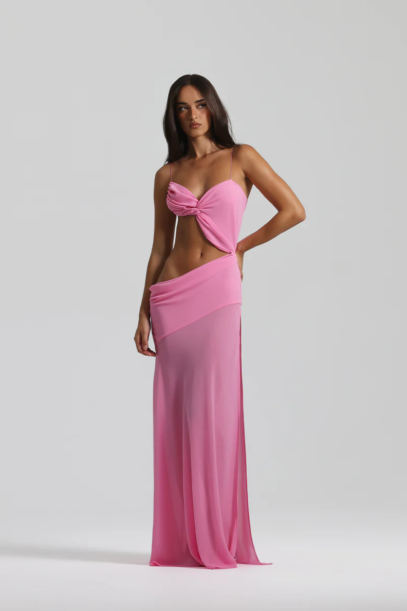 Natalie Rolt Dahlia Dress Pink