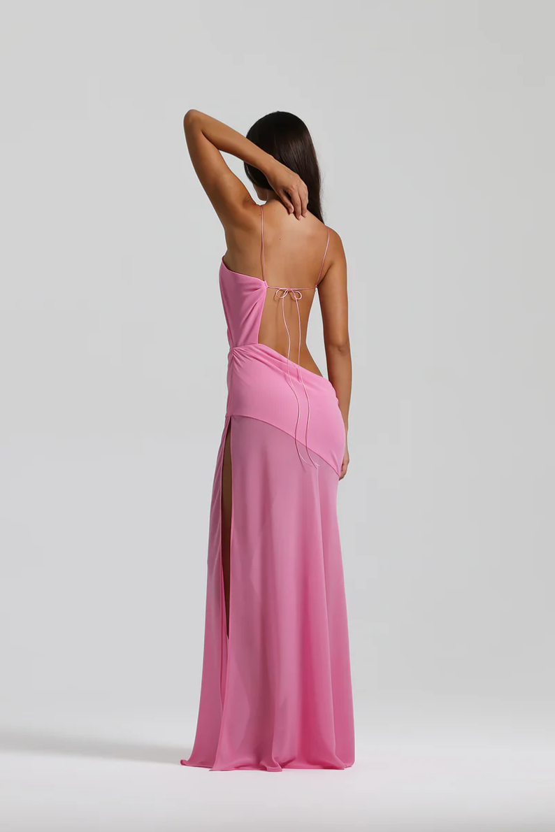 Natalie Rolt Dahlia Dress Pink