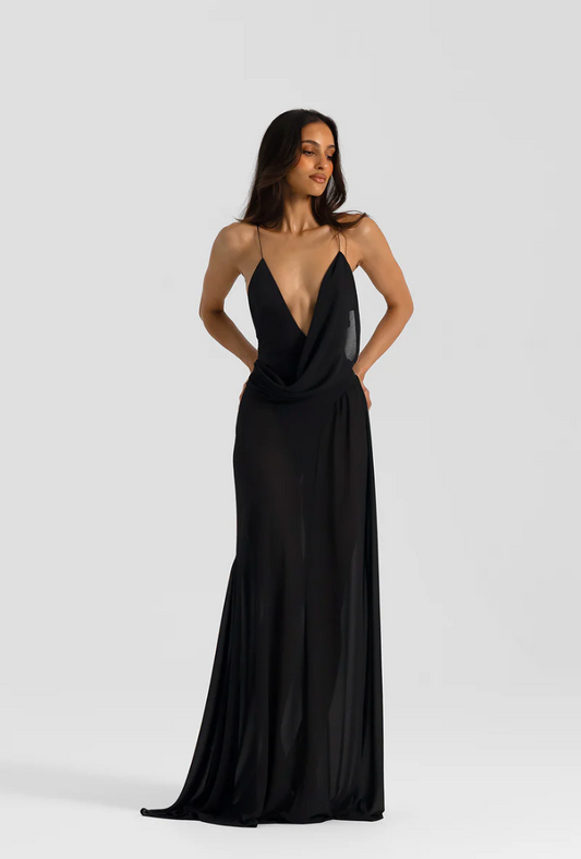 Natalie Rolt Agnes Dress Black